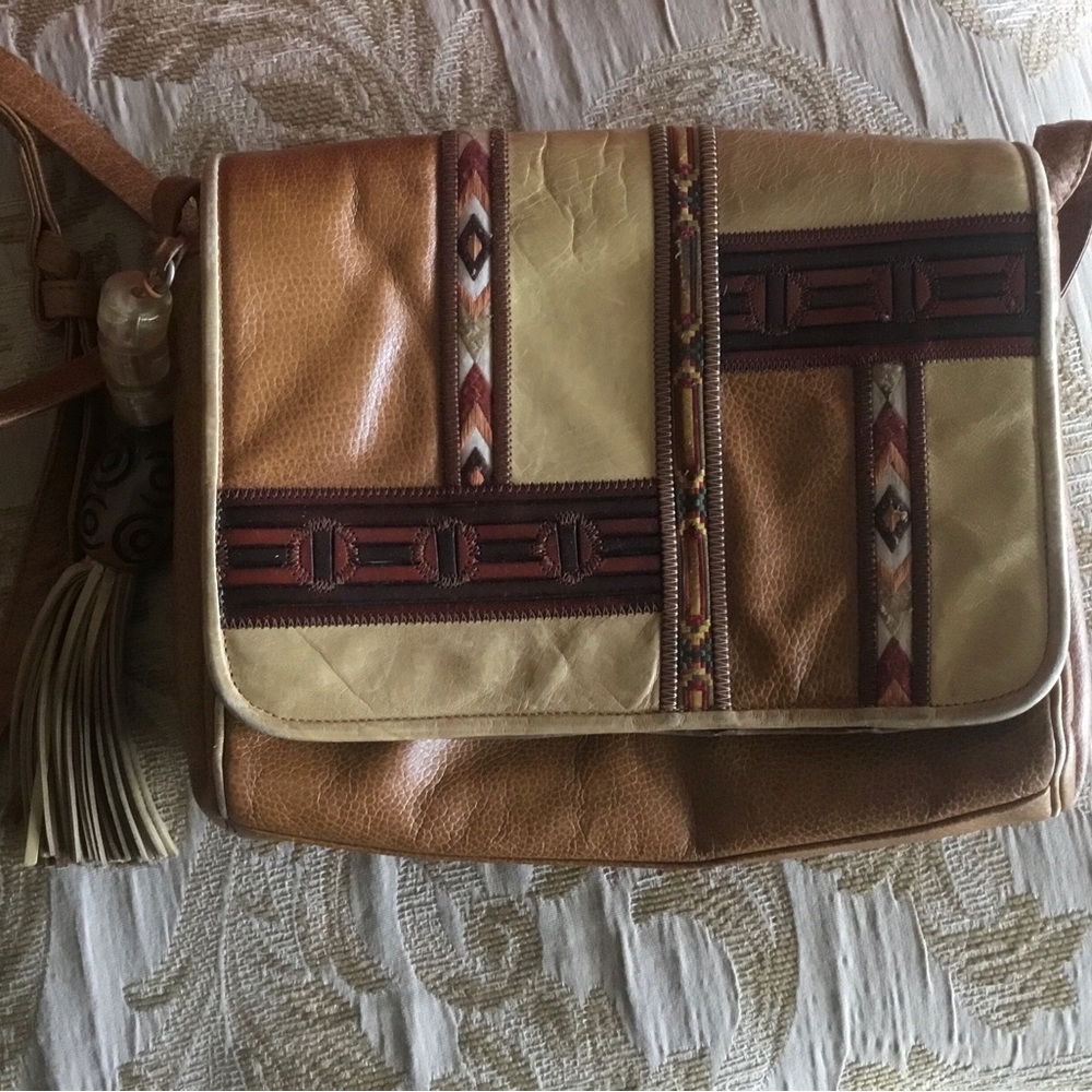 Vintage leather purse